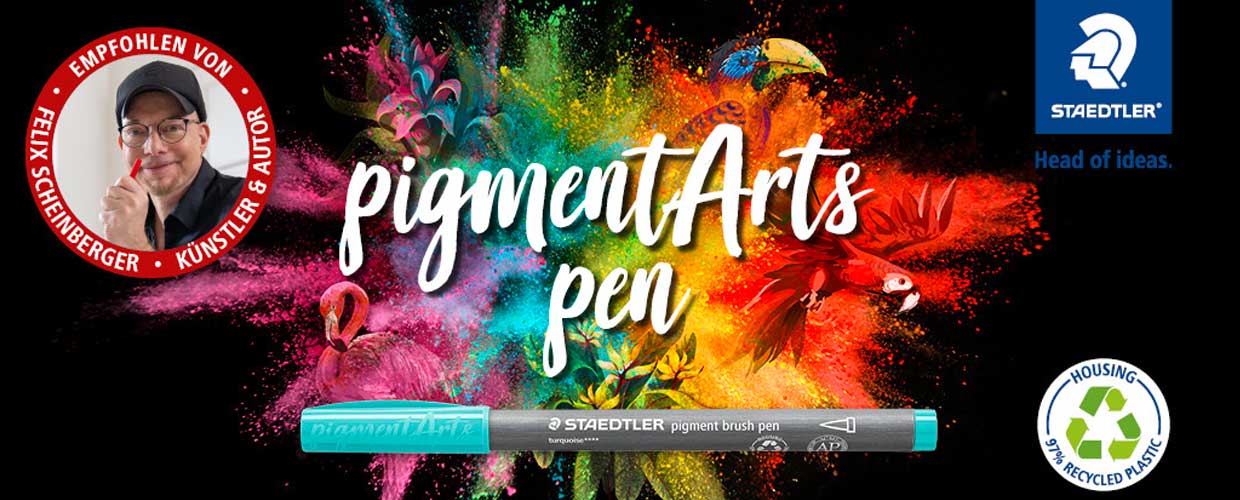 Staedtler Pigment Arts Pen!